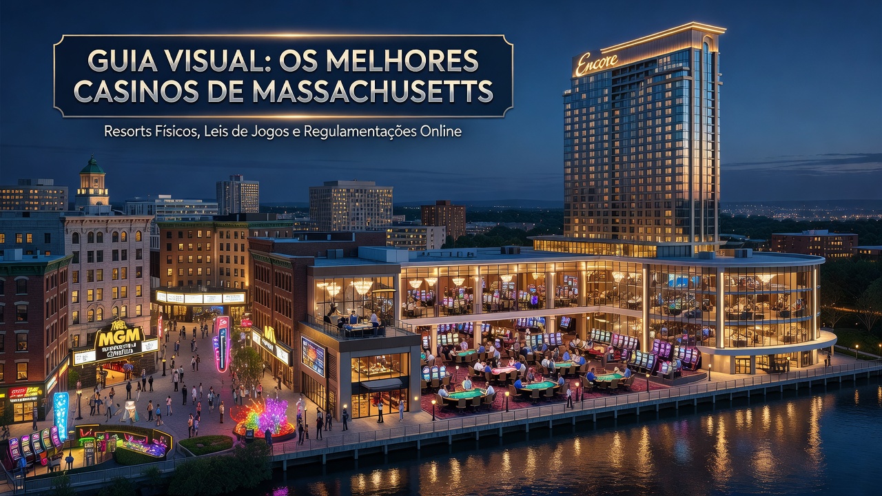 Cassinos de Massachusetts: Guia Completo dos Melhores Cassinos, Leis e Jogos no Estado