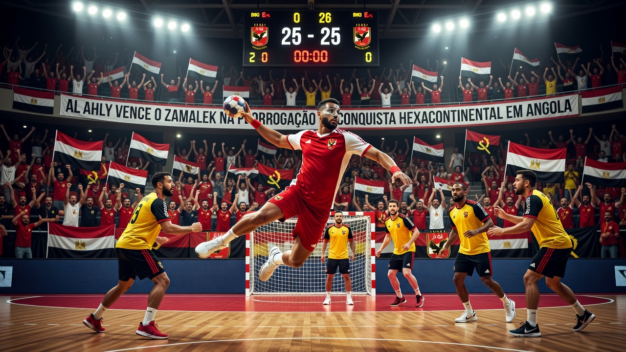 Al Ahly Vence o Zamalek na Prorrogação e Conquista Hexacontinental em Angola