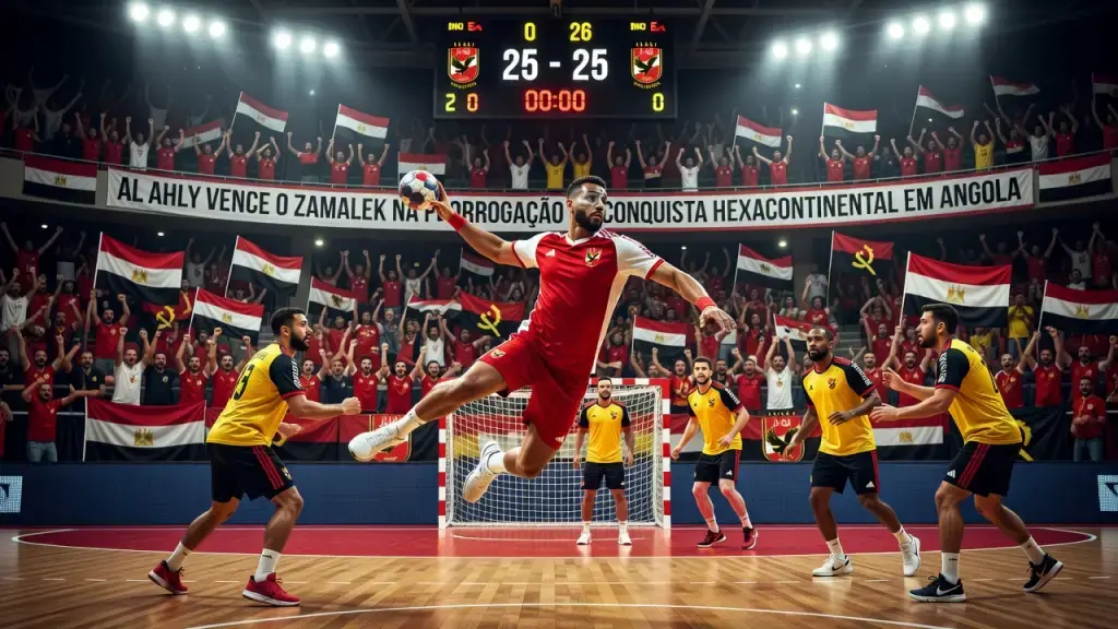 Al Ahly Vence o Zamalek na Prorrogação e Conquista Hexacontinental em Angola