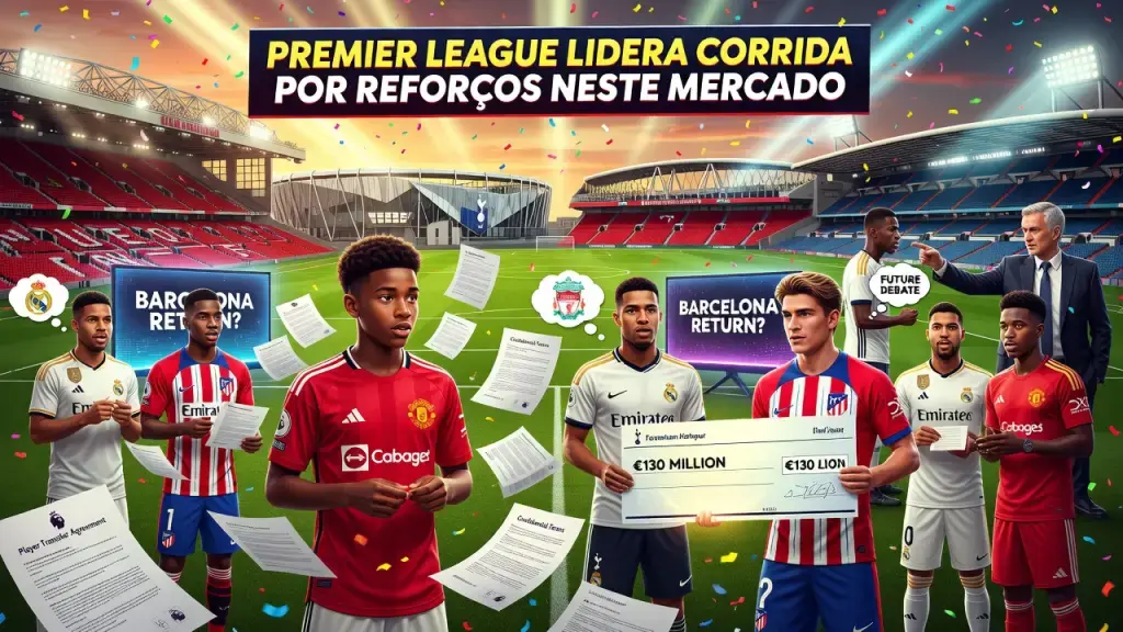Premier League Lidera Corrida por Reforços Neste Mercado